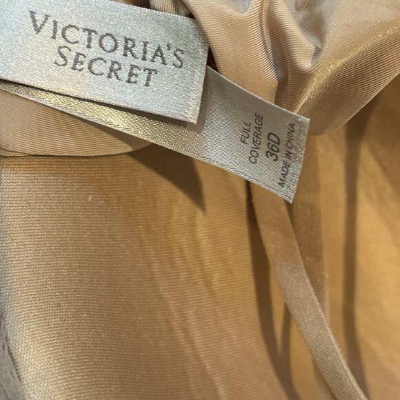NWOT Body by Victoria's Secret Lightly Lined Underwire in "Satin" Praline Sz 36D - Picture 5 of 5